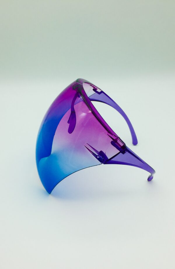 purple and blue face shield - Image 5