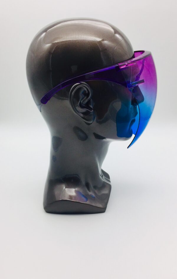 purple and blue face shield - Image 4