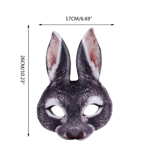 Bunny Half Face Mask - Image 3