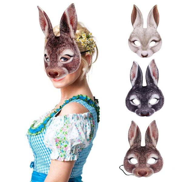Bunny Half Face Mask - Image 5
