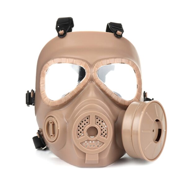 Khaki Paintball Gas Mask - Image 2