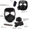 Black Paintball Gas Mask - Image 3